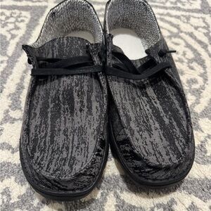 Black and Gray Casual Shoes